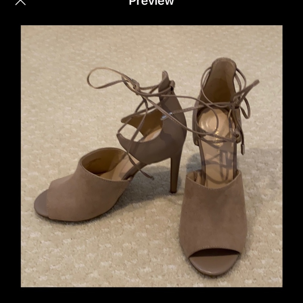 High heel open toe